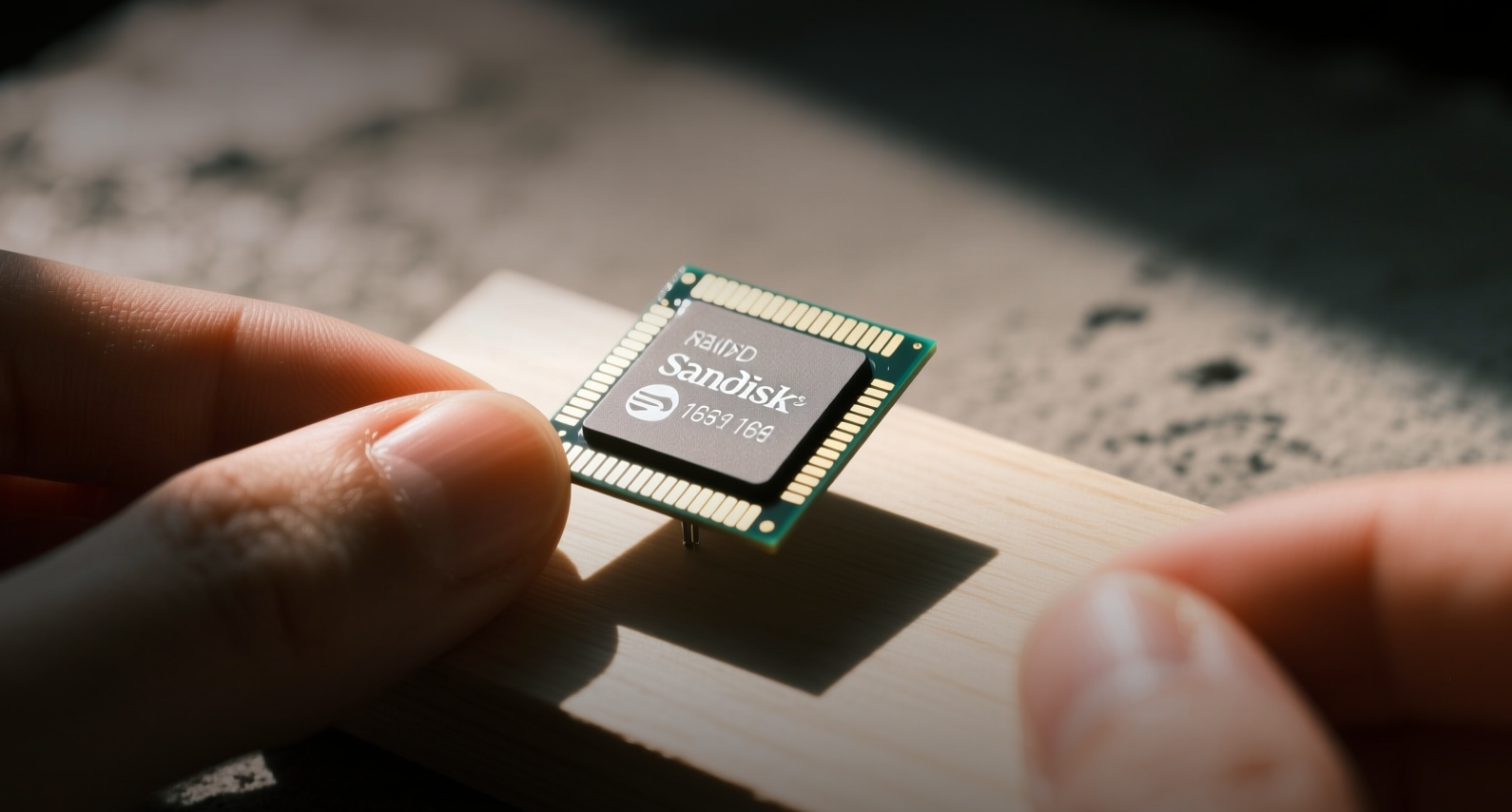 サンディスクが2026年に781％急騰、AIメモリーブームが半導体業界を再編
