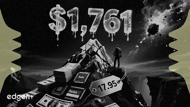 SanDisk'in %642'lik rallisi 1.761 dolarda değerleme sınavıyla karşı karşıya