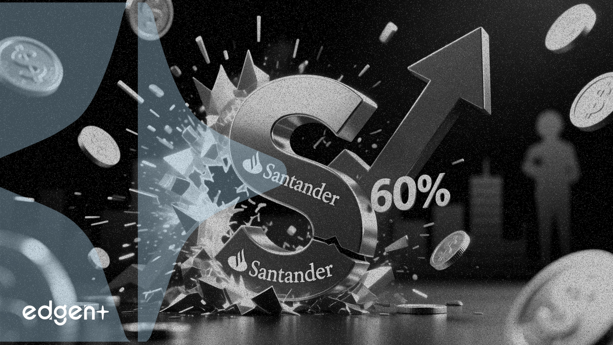 桑坦德銀行第一季度淨利潤受一次性資產出售提振增長 60%