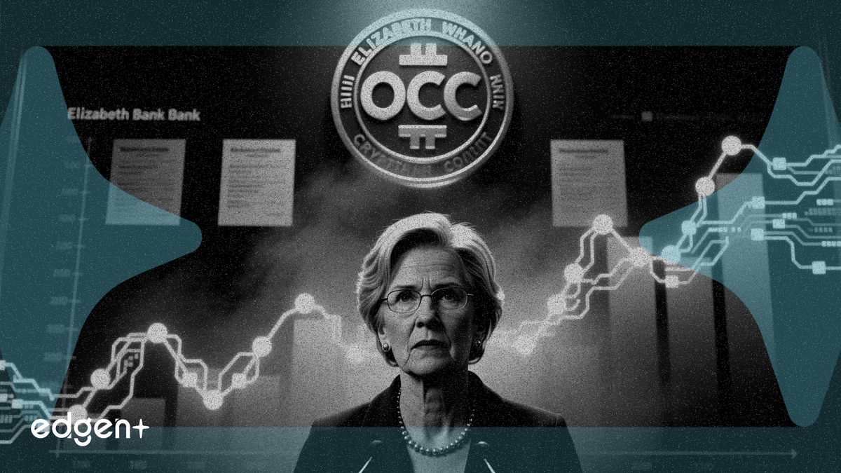 Senator Warren Questions OCC Over 9 Crypto Bank Charters