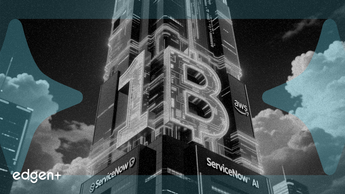 ServiceNow, AI 플랫폼 사용 증가로 AWS 매출 10억 달러 돌파