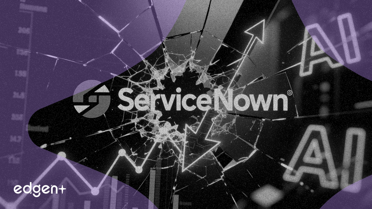 ServiceNow 股價因人工智慧競爭加劇而下跌 32%