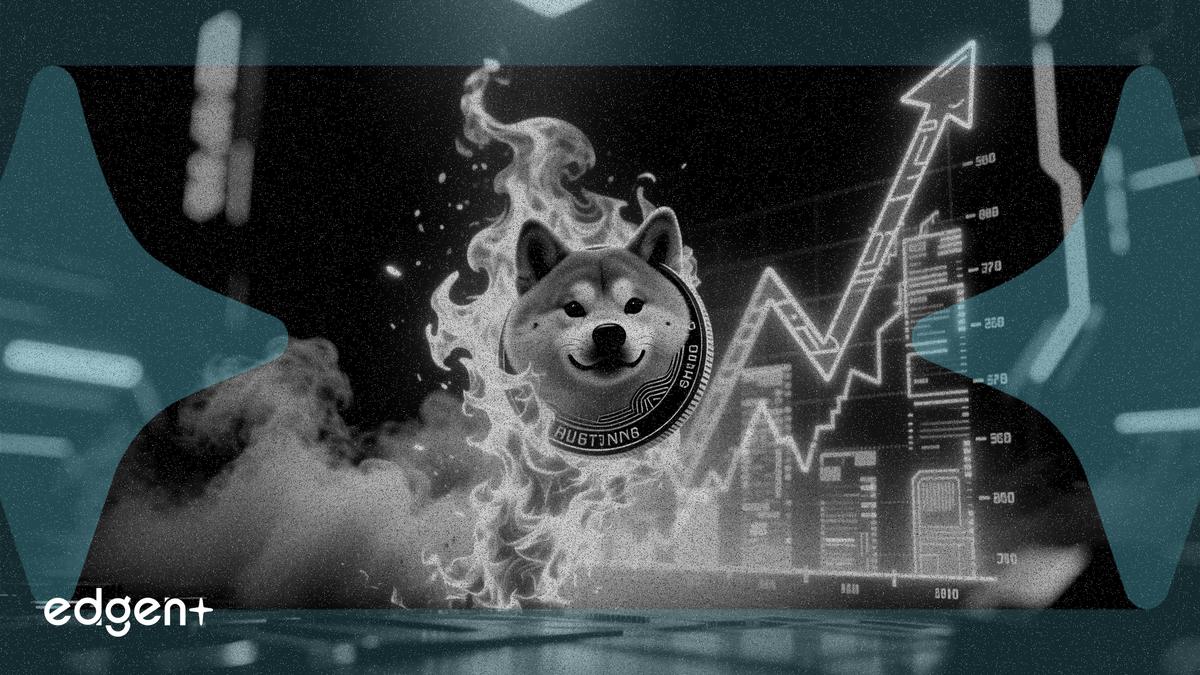 Le taux de combustion du SHIB bondit de 637 %, faisant grimper son prix de 4,17 %