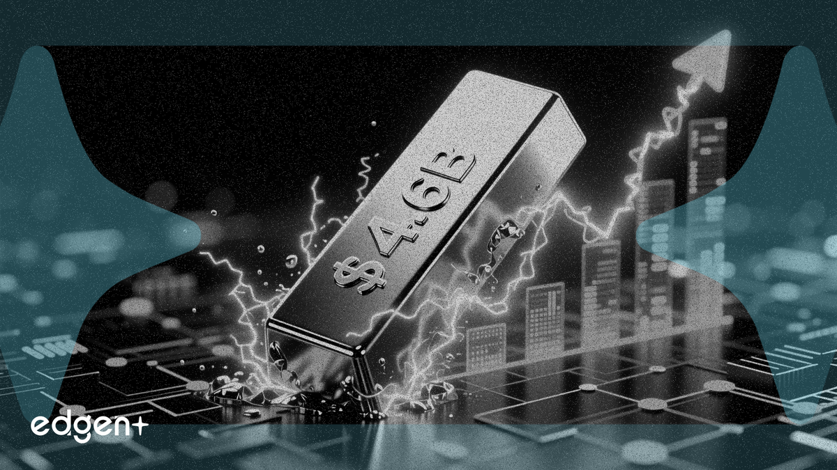 加密貨幣交易所白銀期貨交易量逼近46億美元