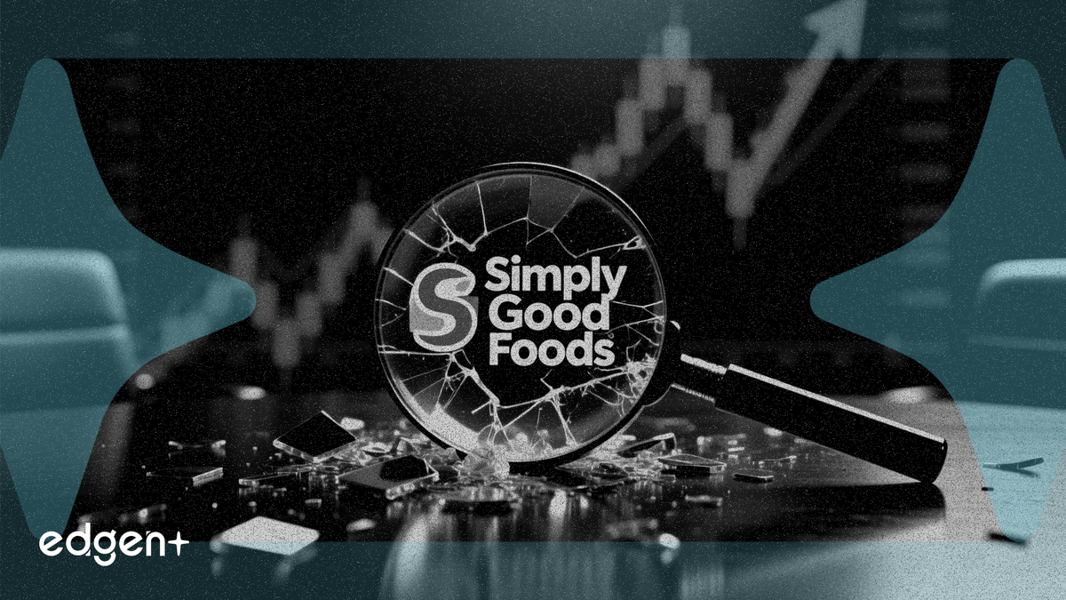 股價暴跌 17% 後 Simply Good Foods 面臨欺詐調查