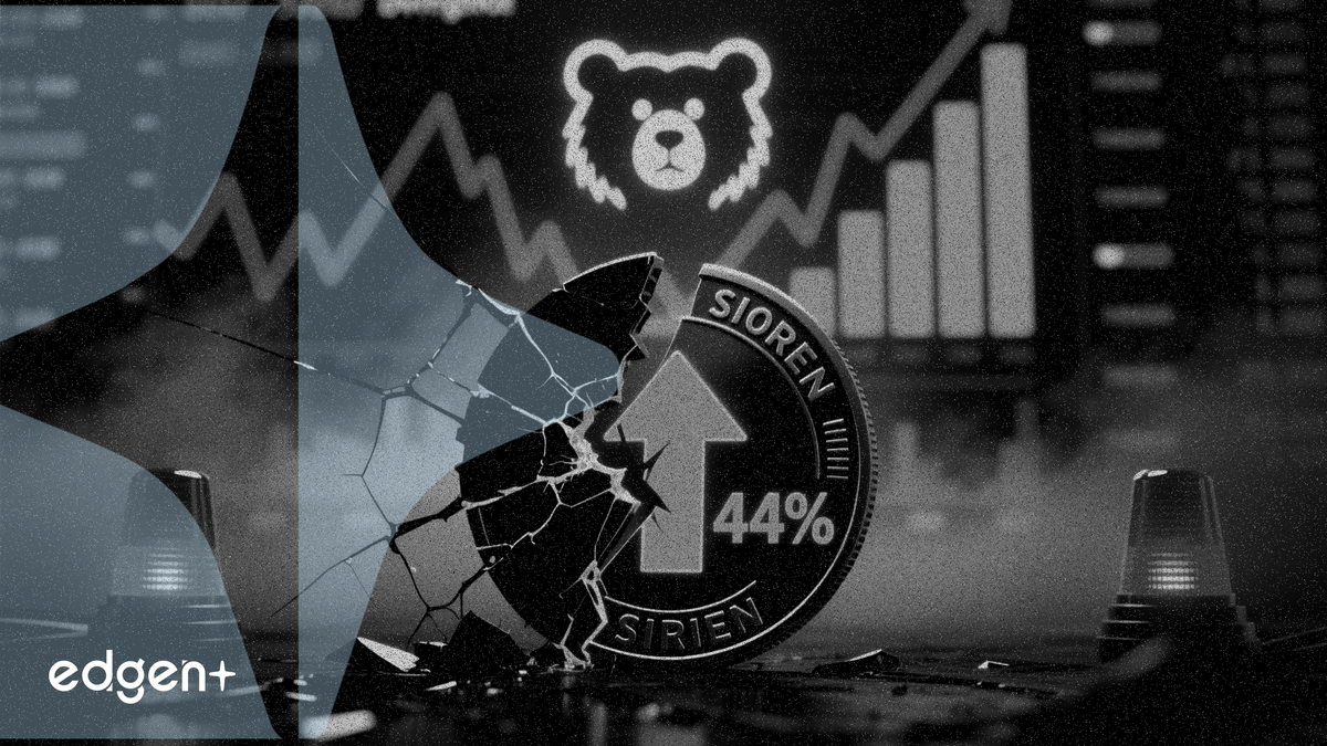 SIREN jumps 44% as bearish divergence signals warn of pullback