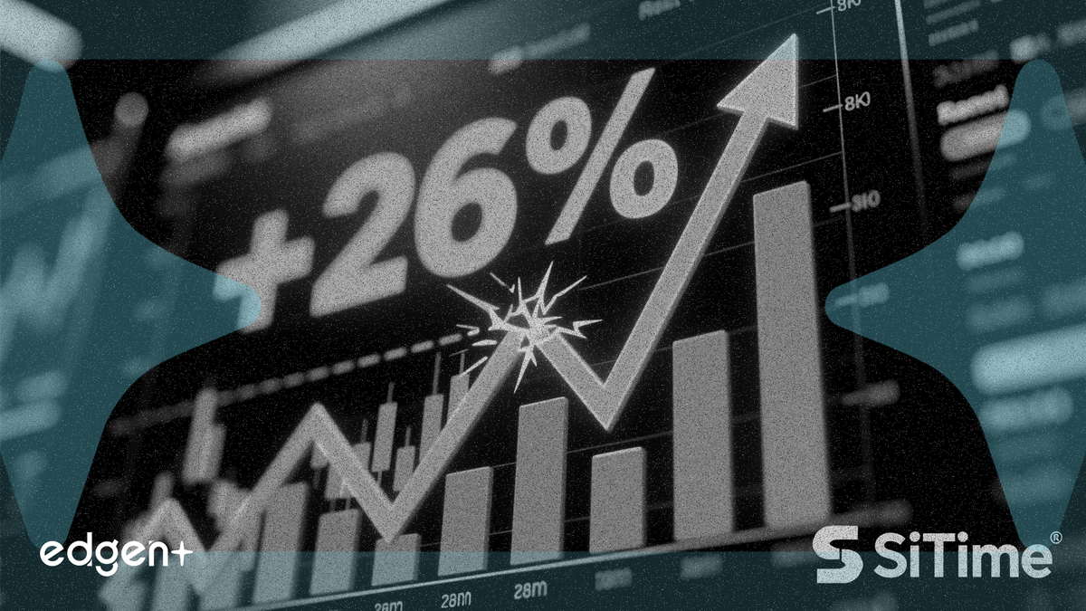 SiTime, 1분기 실적 예상치 26% 상회하며 주가 급등