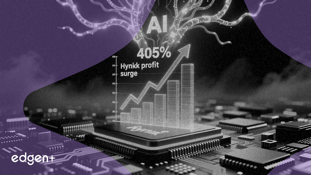 Lợi nhuận SK Hynix tăng vọt 405% khi AI thúc đẩy mạnh mẽ thị trường bộ nhớ