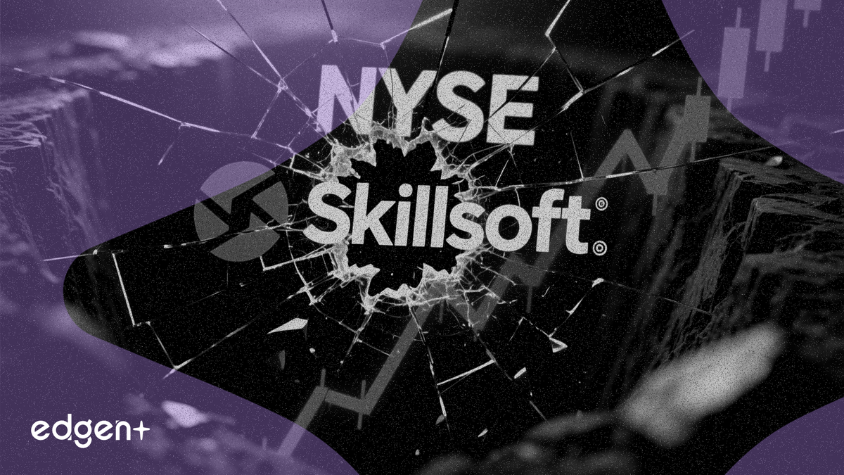 Skillsoft se enfrenta a la exclusión de la bolsa de Nueva York al caer su capitalización de mercado por debajo de los 50 millones de dólares