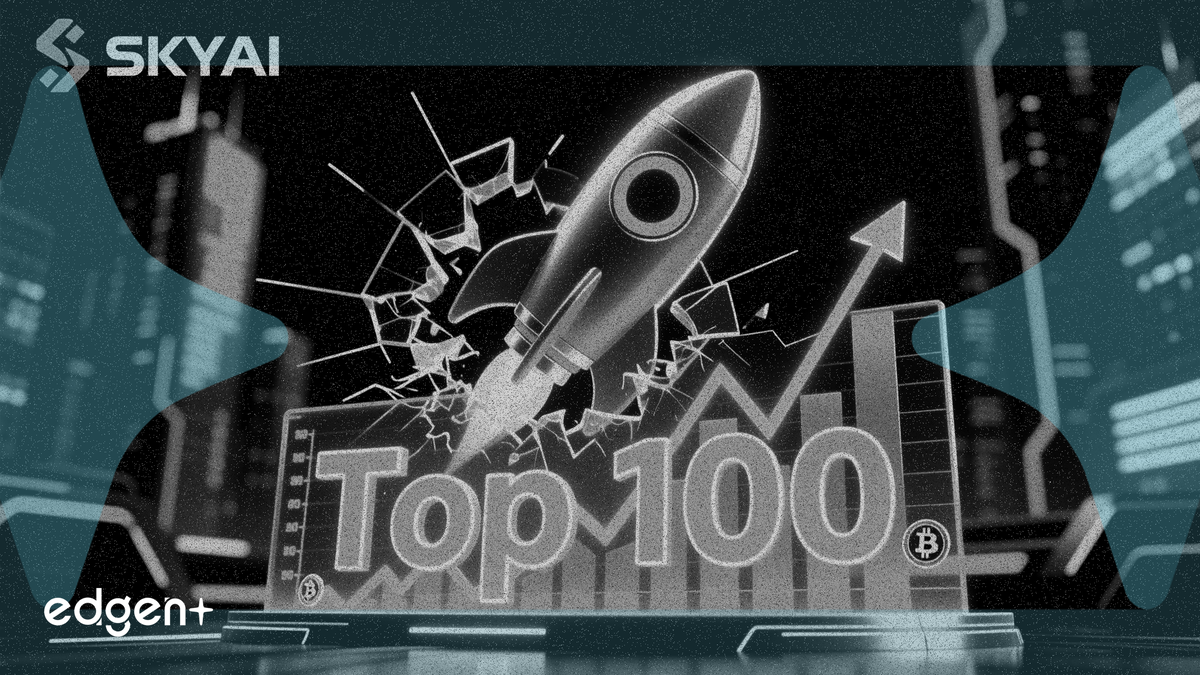 SKYAI Token Jumps 40% to Break Into Top 100 Crypto List