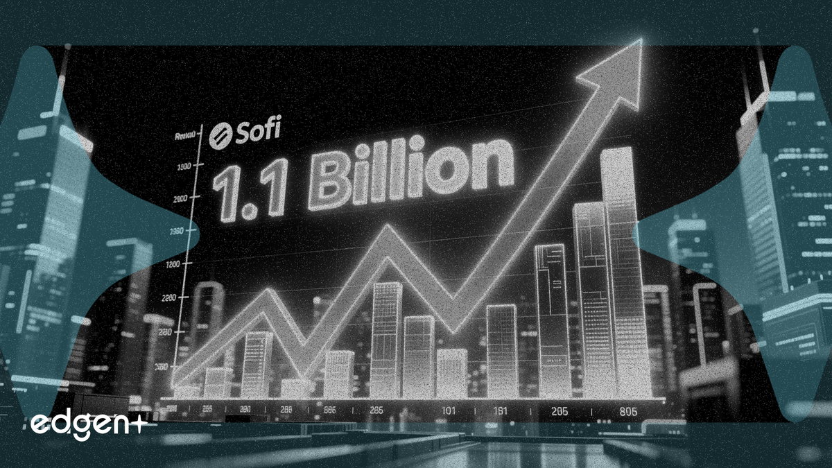 Doanh thu quý 1 của SoFi vượt 50 triệu USD, đạt 1,1 tỷ USD