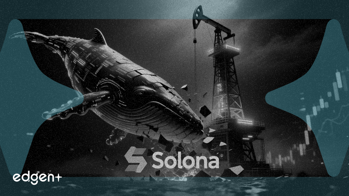 SOL 巨鲸在做空 25.48 万枚 SOL 的同时加仓 900 万美元 USDC 原油多头