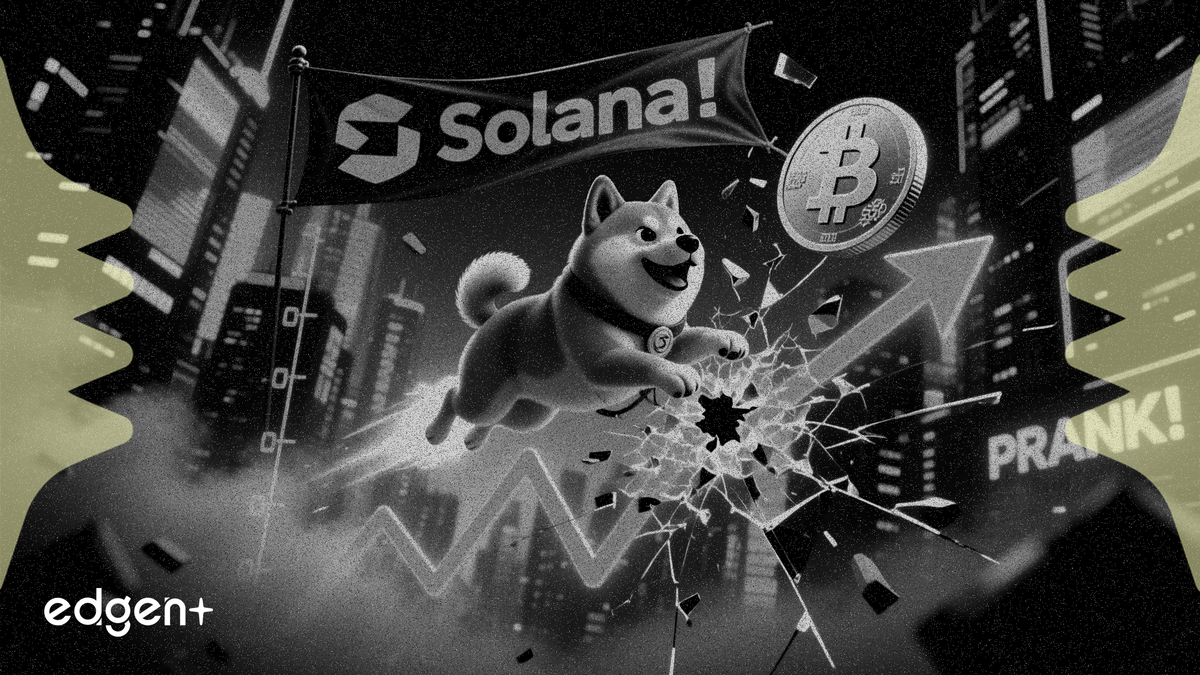 Solana 模因幣在愚人節惡作劇後大漲 1,400%