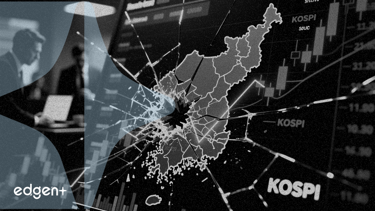 El KOSPI surcoreano se desploma más de un 10 % en 2 días ante la ola de ventas en Asia