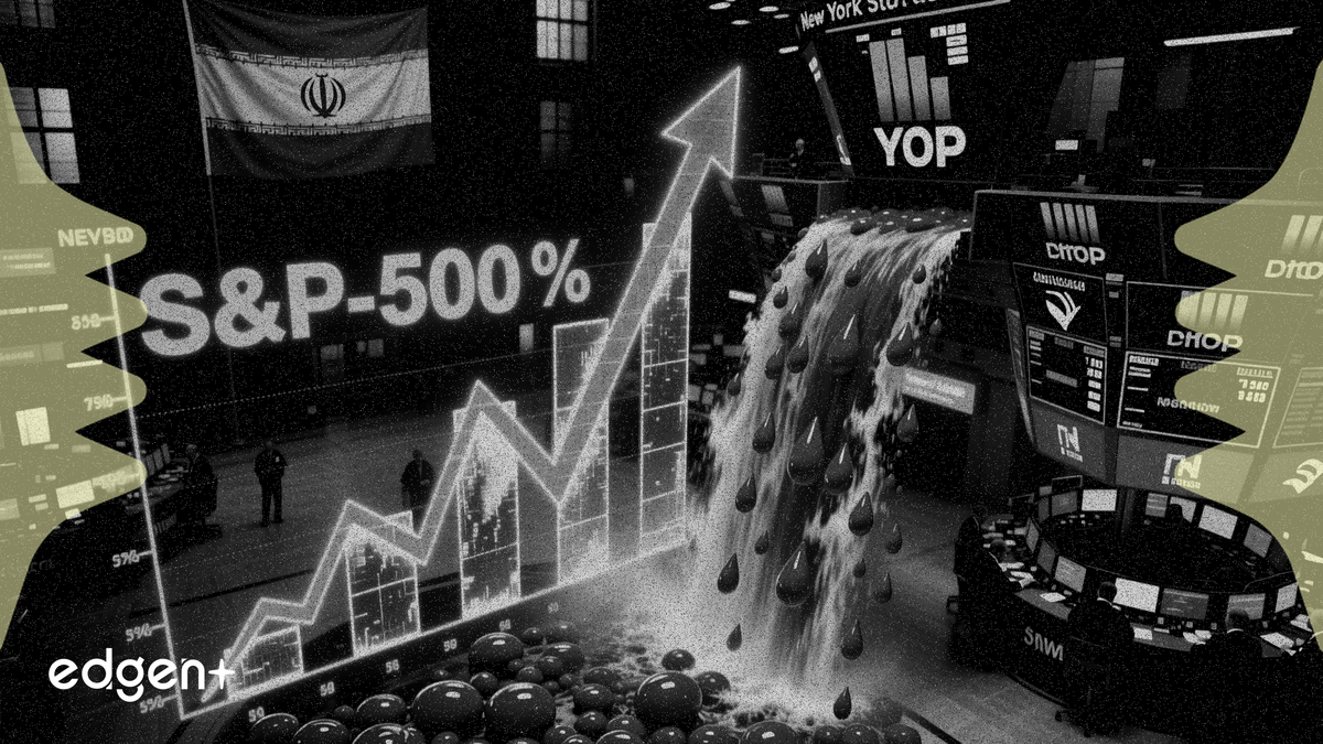 S&P 500, Dow hit records as oil slides 5% on Iran deal hopes