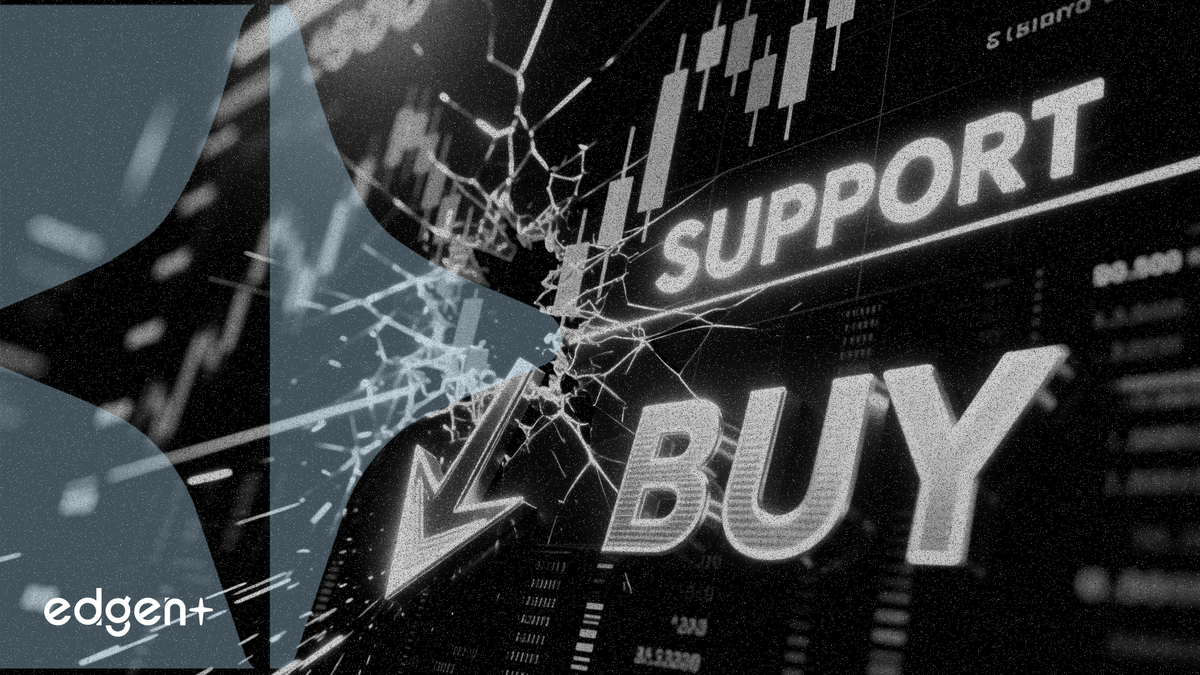 标普 500 指数跌破关键支撑位，触发罕见买入信号