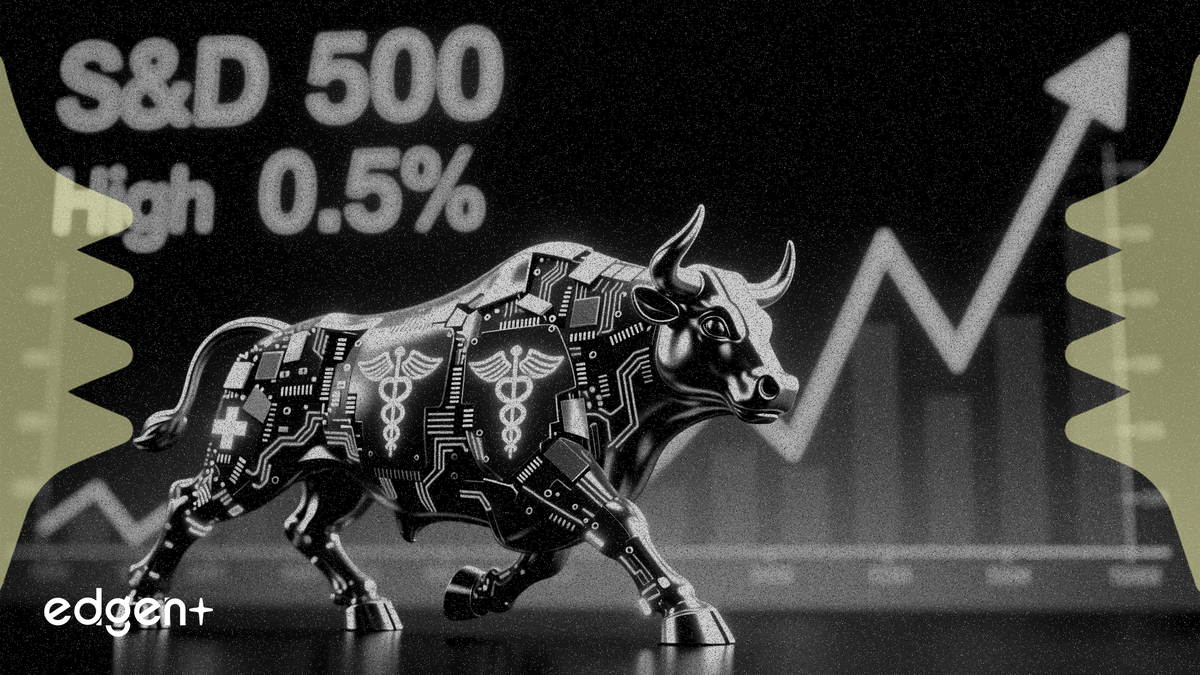 S&P 500 gains 0.5% to record close led by tech and healthcare