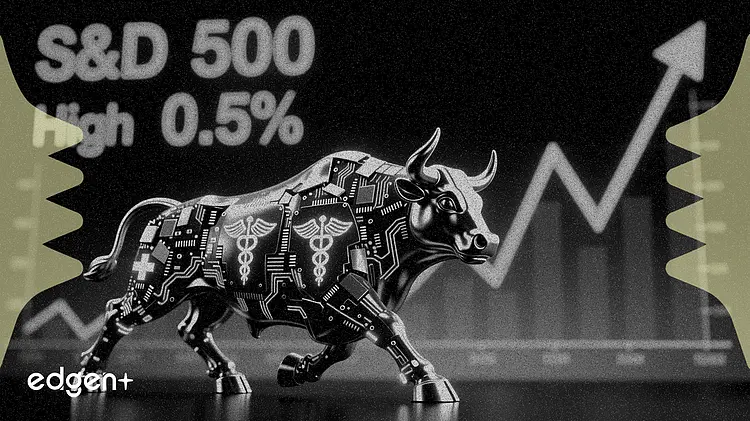 S&P 500 gains 0.5% to record close led by tech and healthcare