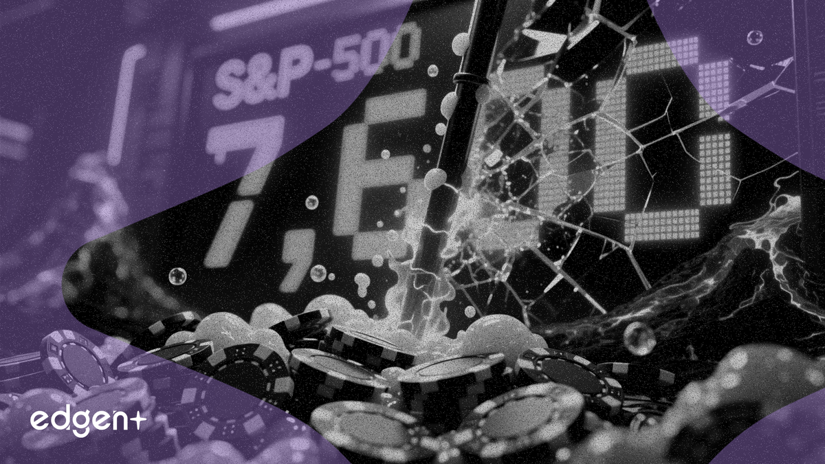 S&P 500, Cboe hisse senedi put-call oranının Mart 2022'den bu yana en düşük seviyesine gerilemesiyle rekor olan 7.599,96 puandan kapanırken, bu durum baloncuklu yatırımcı hissiyatına işaret ediyor.