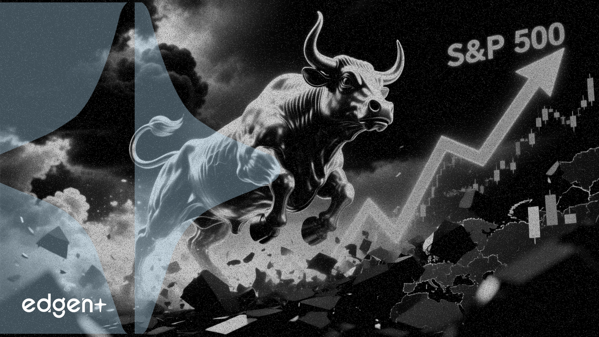 S&P 500, 10일 만에 10% 급등하며 지정학적 손실 모두 만회