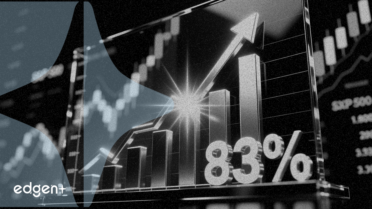 S&P 500構成企業の83%が予想を上回る決算、2021年以来の強気な成長