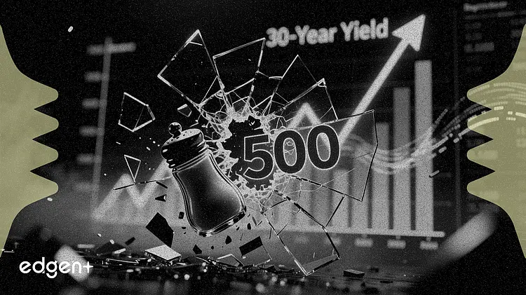 30年期美债收益率突破5.2%引发叙事转向,标普500指数走低