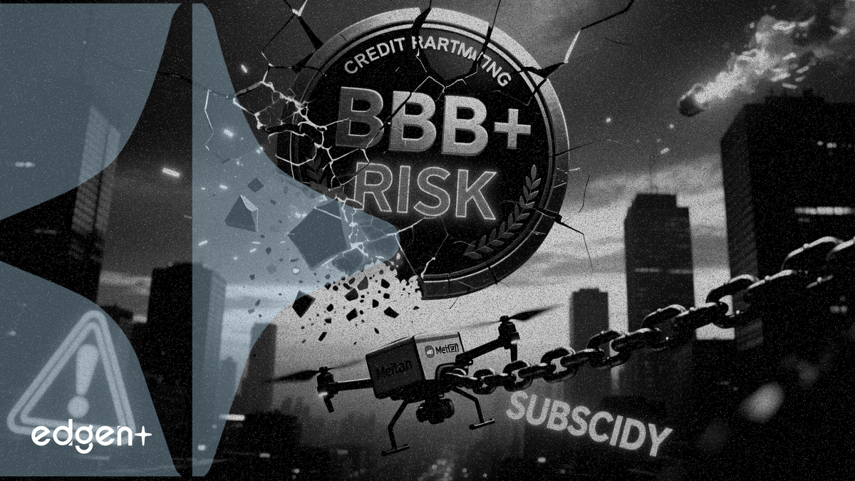 S&P asigna a MEITUAN una calificación BBB+ con perspectiva negativa por riesgos de subsidios