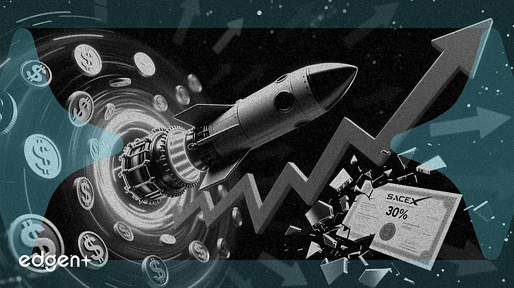 SpaceX enfrenta una espiral de precios de 75.000 millones de dólares mientras los fondos indexados apuntan al 30% del flotante
