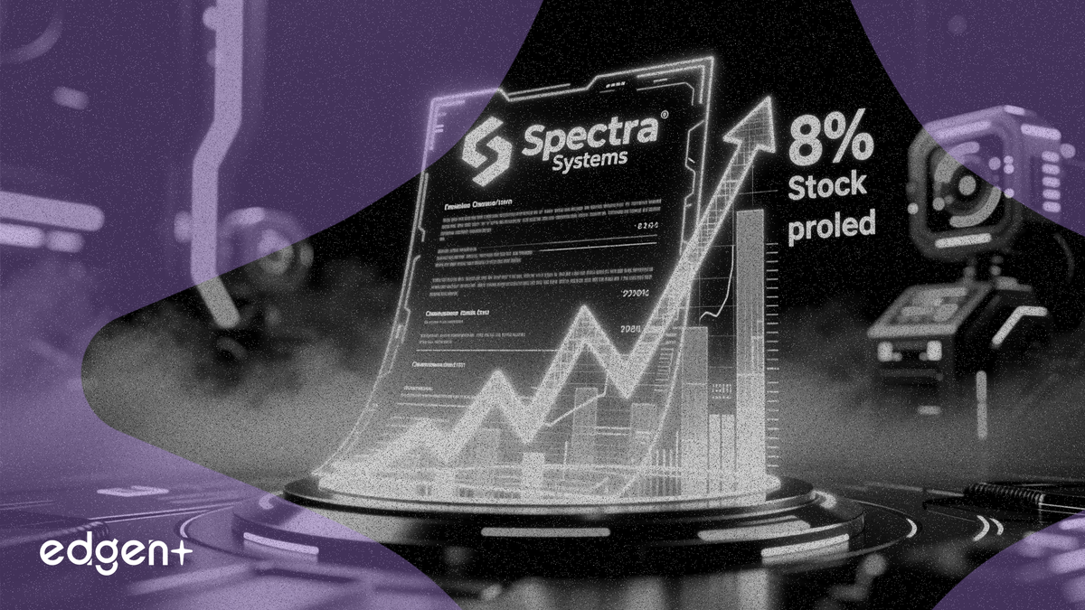 Spectra Systems tăng 8% khi hợp đồng cảm biến giúp lợi nhuận gấp đôi