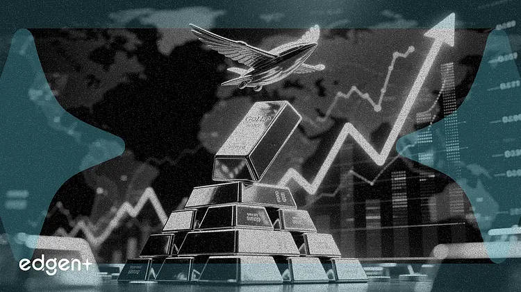 现货黄金上涨 2% 突破 4,800 美元,受避险情绪推动