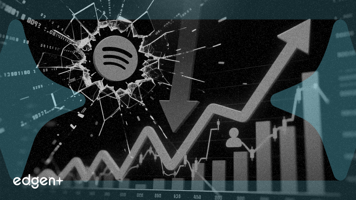 尽管用户增长预测强劲，Spotify 股价仍下跌 9%