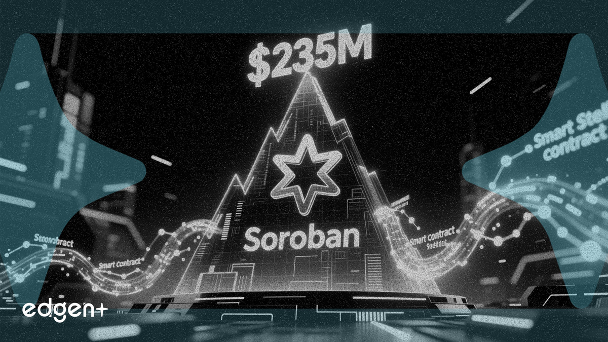 Stellar Soroban 智能合约增长推动 TVL 创下 2.35 亿美元历史新高