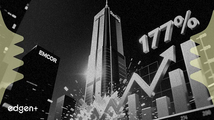 스털링 인프라스트럭처, 177% 주가 급등에 EMCOR 제치고 '강력 매수' 등급 획득