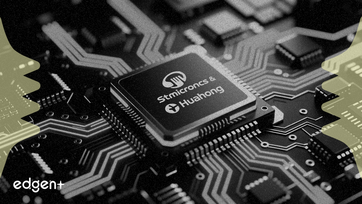 ST마이크로일렉트로닉스, 화홍과 손잡고 중국 칩 생산 개시