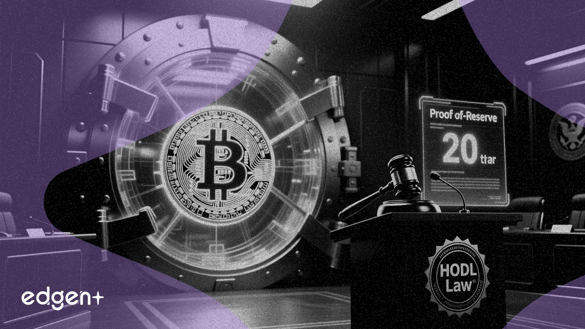 Strategic Bitcoin Reserve bill locks up bitcoin for 20 years with proof-of-reserve mandates