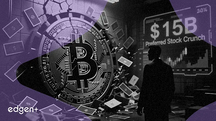 Strategy、ビットコインのフライホイール失速で150億ドルの優先株圧力に直面
