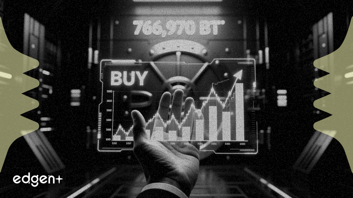 Strategy 暗示增持比特幣，目前已持有 766,970 枚 BTC