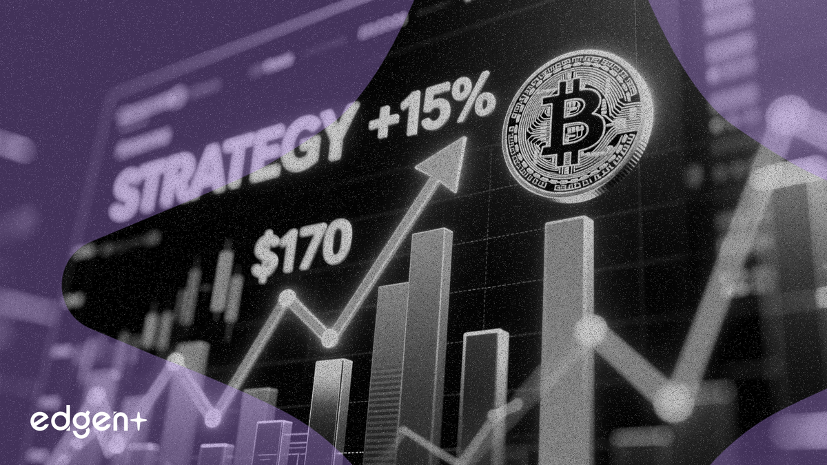 Strategy stock surges 15% above $170 as Bitcoin rebounds