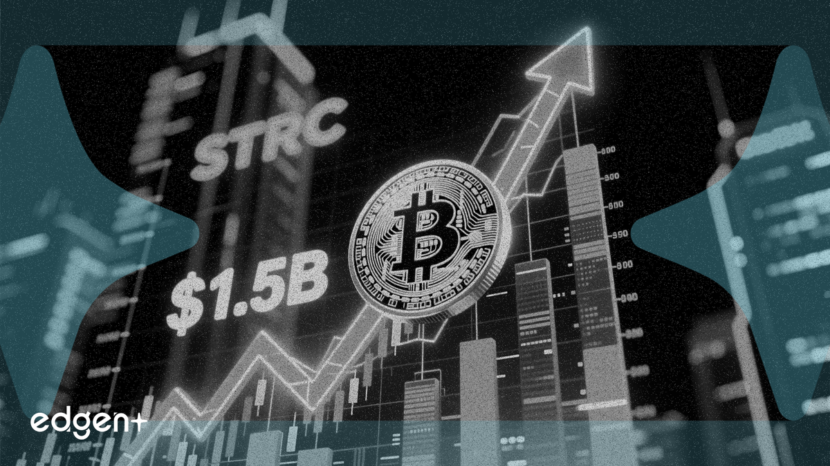 Strategy's perpetual preferred stock, STRC, recorded a new trading volume high of $1.53 billion, which the company used to finance the purchase of 11,707 bitcoin.