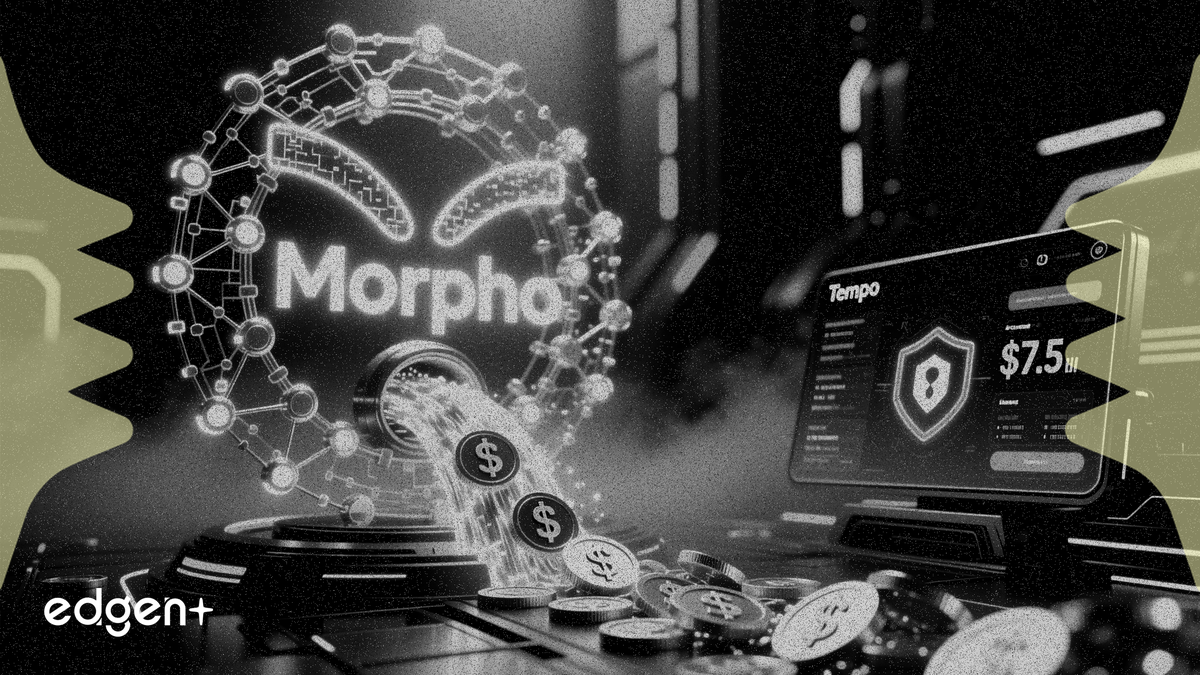 Tempo, soutenu par Stripe, fait appel au prêteur Morpho (7,5 milliards $) pour des rendements onchain