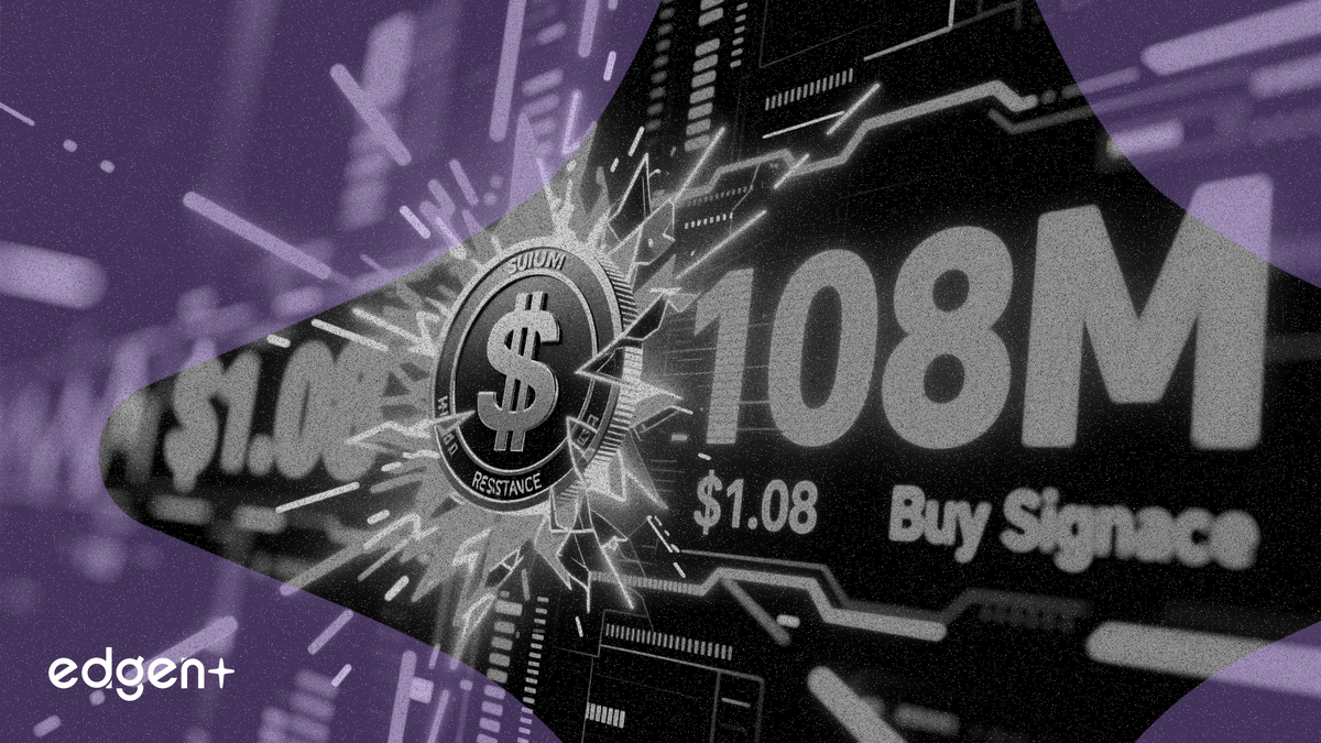 SUI Fiyatı, 108 Milyon Tokenlık Alım Sinyaliyle 1,08 Dolarlık Direnci Kırdı
