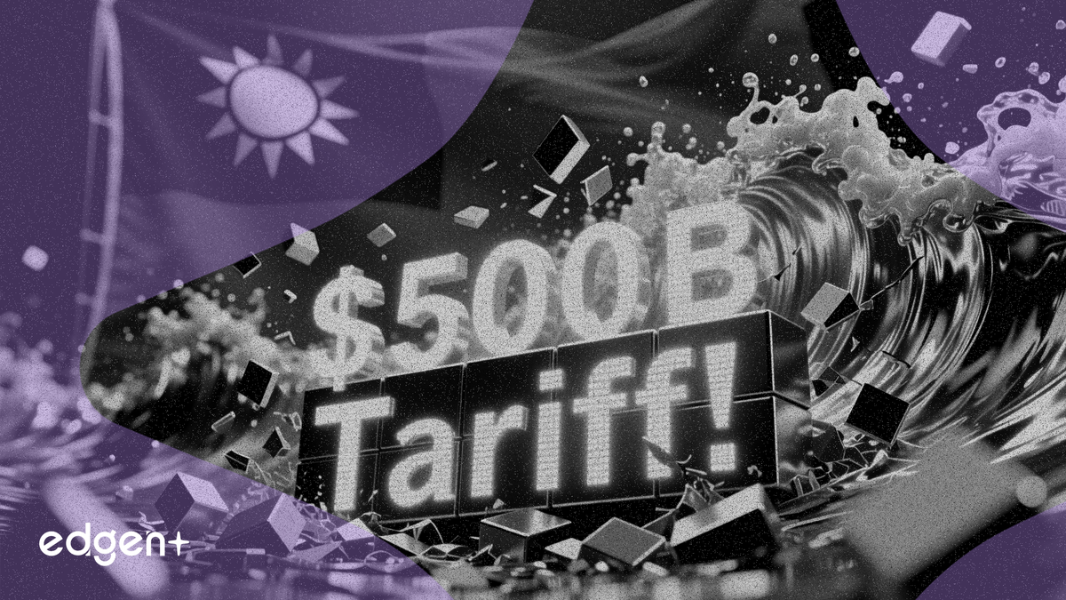 Taiwán Contrarresta Aranceles de EE. UU. con Acuerdo de Inversión de $500 mil millones