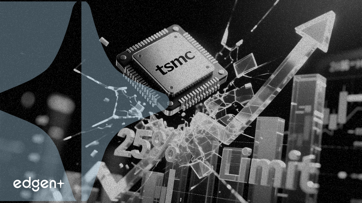 Taiwan fund limit change to 25% sends TSMC to record high