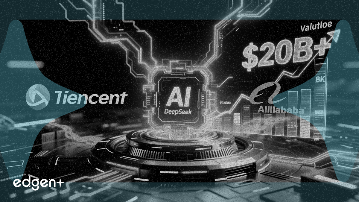 Tencent et Alibaba ciblent DeepSeek pour un tour de table valorisant la startup d'IA à plus de 20 milliards de dollars