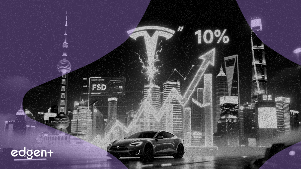 Cổ phiếu Tesla tăng 10% khi ngày ra mắt FSD tại Trung Quốc cận kề