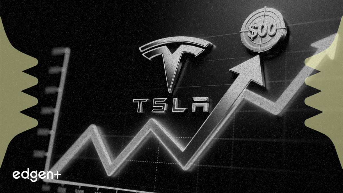 Tesla targets $600 as double-bottom pattern nears breakout