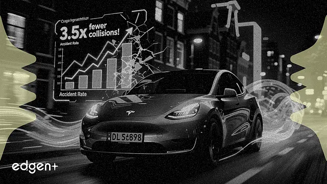 Los datos neerlandeses del FSD de Tesla muestran 3,5 veces menos colisiones, impulsando su avance en Europa