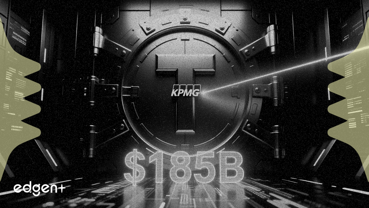 테더, 1,850억 달러 규모 준비금 전면 감사를 위해 KPMG 선임