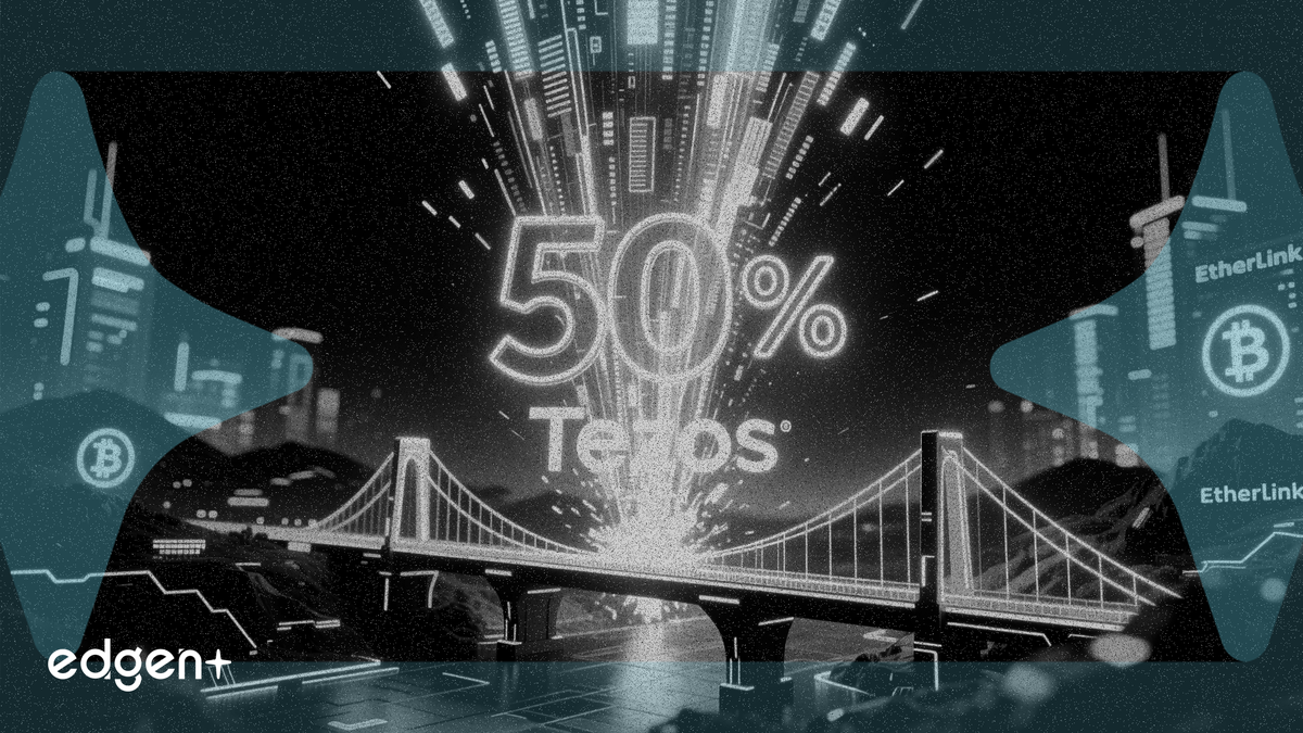Tezos Etherlink 活動在擴展升級後躍升 50%