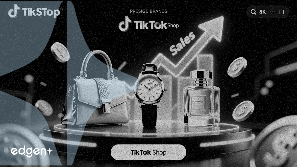 3대 프레스티지 브랜드, 새로운 매출 성장을 위해 TikTok Shop에 승부수